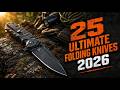 25 Ultimate Folding Knives for Survival and Self Defense