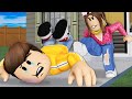 Mean Sister Kicked Out Little Brother A Roblox Movie 