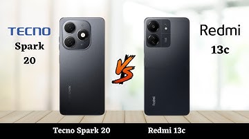 Tecno Spark 20 Vs Redmi 13c - Full Comparison 2023