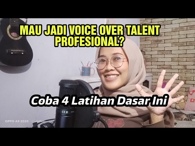 LATIHAN DASAR VOICE OVER TALENT PEMULA SEBELUM JADI PRO! class=