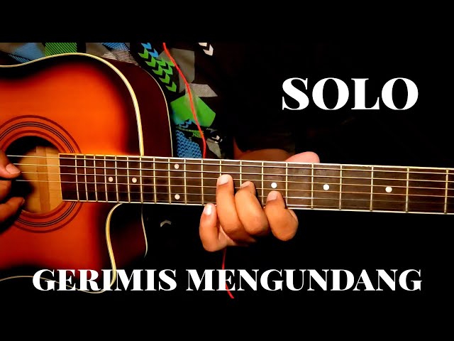 Gerimis Mengundang solo akustik #gitarcover class=