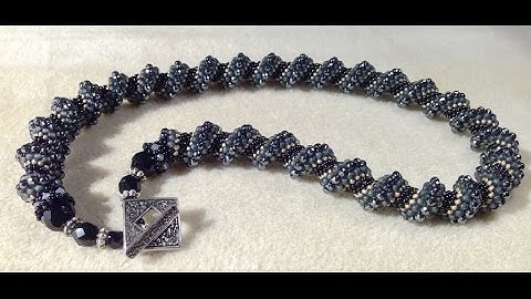 Cellini Spiral -  A "How to " video by Bronzepony Beaded Jewelry
