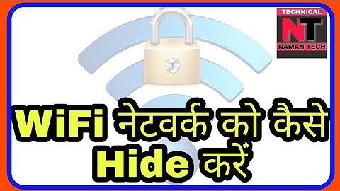 How To Hide WiFi Network (Tenda Router)