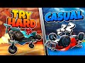 Tryhards Vs Casual Rocket League Players | Who's Better?