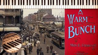 A Warm Bunch by E. Chaillot (1904, Ragtime piano)