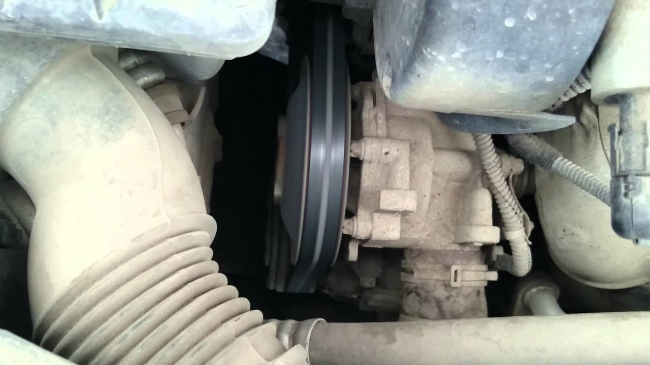 Свист натяжного ролика на Opel Astra H - YouTube