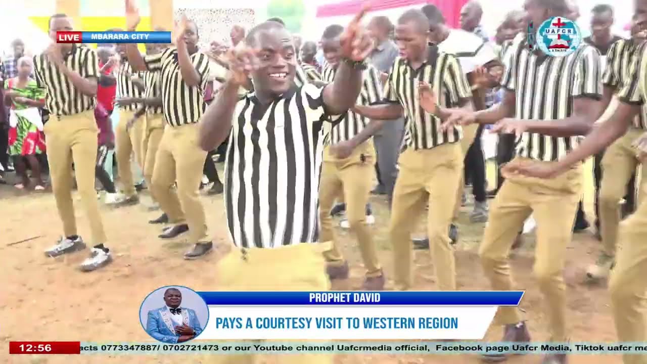 ANKOLE REGION, MBARARA CITY WITNESSES THE VIBE AND LOVE OF PROPHET DAVID'S VISIT.