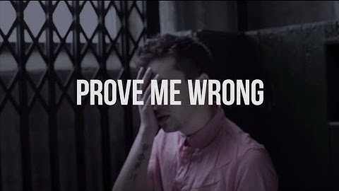 Prove Me Wrong- Tyler Joseph (Lyrics)