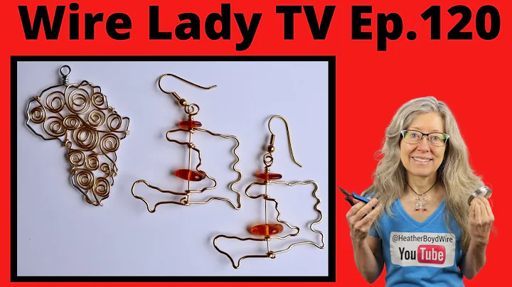 DIY Africa Pendant and Haiti Earrings // Wire Lady...