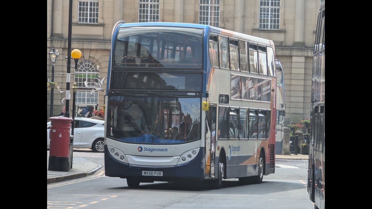 Quick! 19085 MX56 FUD Stagecoach Northampton Dennis Trident Enviro 400