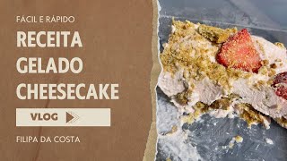Vlog || Receita gelado cheesecake, espetadas de frango, organizar gaveta || Filipa da Costa