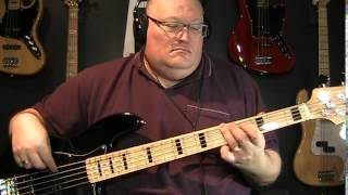 Van Halen Can't Stop Lovin' You Bass Cover with Notes & Tablature chords