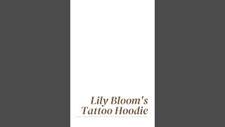 Lily Blooms Tattoo Hoodie It Ends With Us Inspired Hoodie
