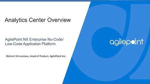 Analytics Center Overview - Part 1