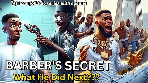 Top Yahoo boys invited A Barber For Home Service, But What happened Next😲...#africanfolktale #tales 