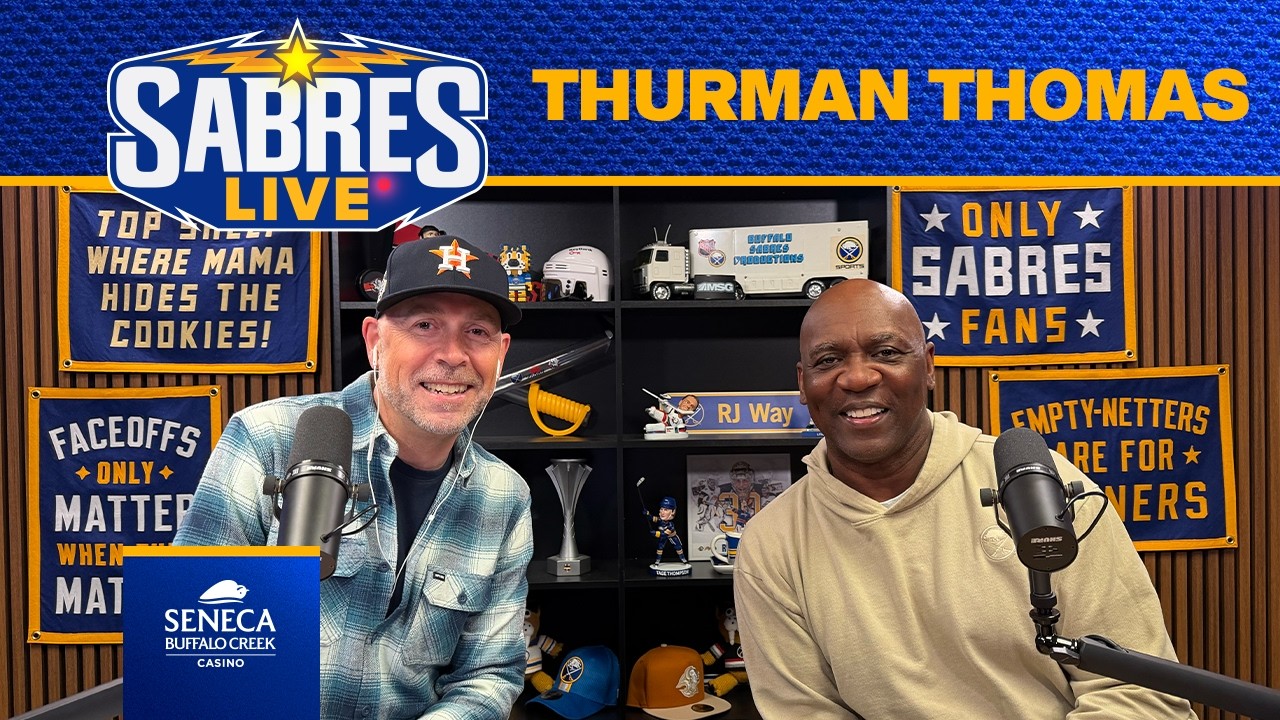 “Let’s Build Off Of That” | Thurman Thomas On Navigating Team Changes | Buffalo Sabres