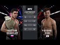 UFC 루스탐 하빌로프 vs 최두호 라이트급 챔피언전