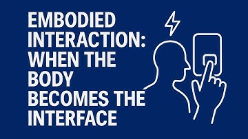 Embodied Interaction: When the Body Becomes the Interface | #HCIExplained Ep.9