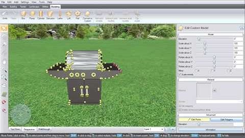 Realtime Landscaping- Convert to a Custom Model