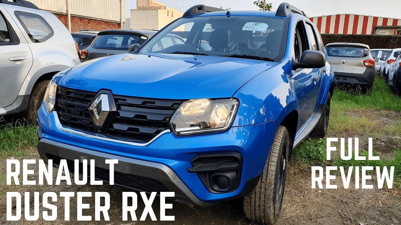 Renault Duster Facelift Rxe 1 5 Base Model Full Detailed Review Interiors Features Price