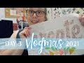 VLOGMAS 2021 | A Chill Sewing Day