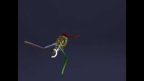 I created a sword in Gravity Sketch on Oculus Quest 2