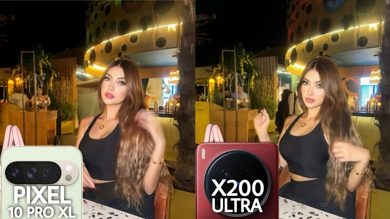 Google Pixel 10 Pro XL VS Vivo X200 Ultra Night Mode Camera Test 