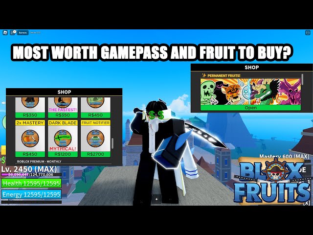 Is the DARK BLADE Gamepass Worth It?? - Blox Fruits Roblox