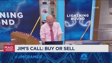 Lightning Round: Hang on to Arm Holdings, says Jim Cramer