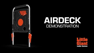 AirDeck Accessory Demo | Little Giant Ladder Systems