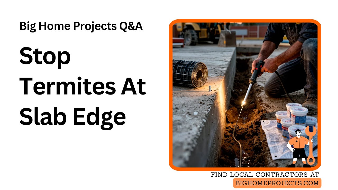 Slab Injection Works Slab Edge Trench-and-Treat Injection Mesh Method - YouTube