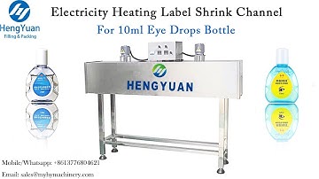 Semi-automatic Shrink Sleeve Labeling Machine, Electricity Heating Label Shrinkage Channel / Oven