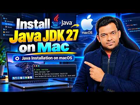 How to Install Java JDK 27 on Mac | Java Installation Tutorial for macOS