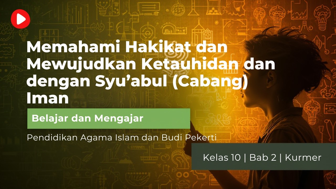BAB 2: Memahami Hakikat dan Mewujudkan Ketauhidan dan dengan Syu’abul Iman (PAI Kelas 10 Kurmer)