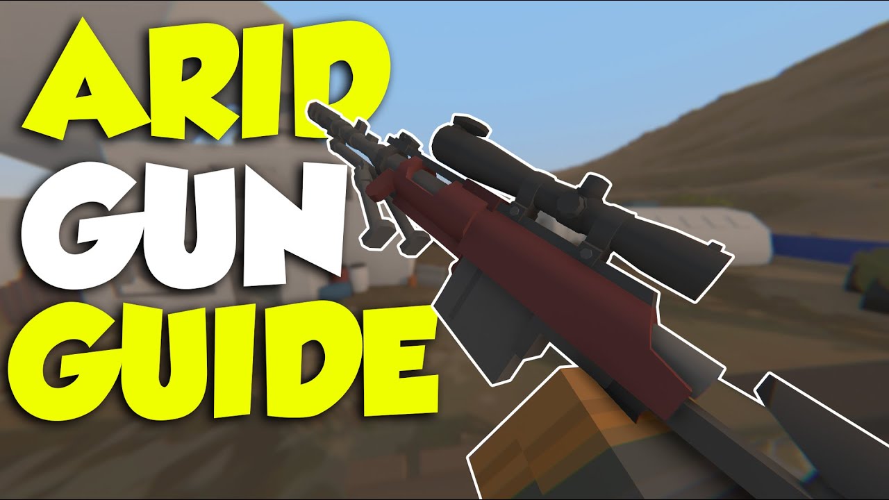 Unturned New Arid Weapons! (Gun Guide + IDs) YouTube