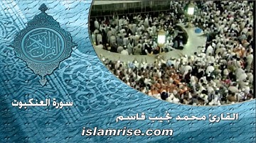 سورة العنكبوت ( القارئ محمد نجيب قاسم )