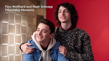 Finn Wolfhard and Noah Schnapp Friendship Moments