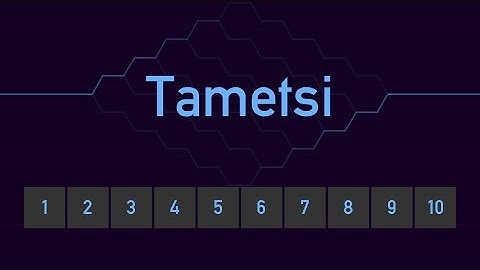 Tametsi - Commented Walkthrough 01 - 10