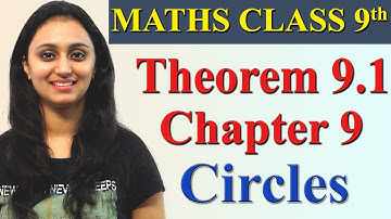 Theorem 9.1 - Page No. 117, Chapter 9 - Circles - NCERT Maths Class 9, CBSE
