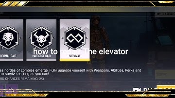 How to find repair piece for elevator (call of duty mobile zombie)