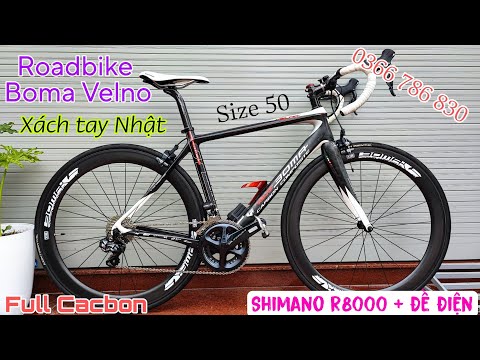 Video [ ĐÃ BÁN ] Boma Velno Full Cacbon T700 + Shimano R8000... - youtube