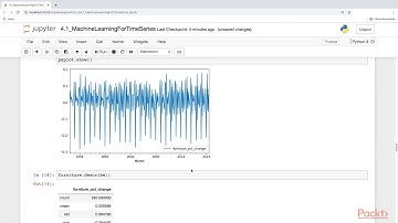 Time Series Analysis with Python 3x:How to Work with ML Models for Time Series Analysis|packtpub.com