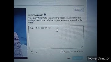 How to Transcribe And Auto-Sync Captions on Youtube