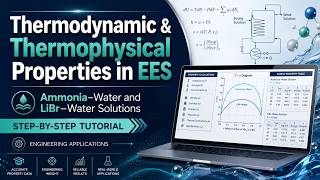 EES Tutorial: Ammonia-Water Properties with the NH3H2O Function