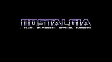 Nostalgia - Nostalgia Intro 56 | C64 Crack Intro