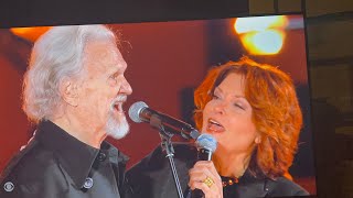 Video thumbnail of "Loving Her Was Easier Than Anything I'll Ever Do Again - Kris Kristofferson and Rosanne Cash"