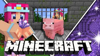 THE PIG IN THE DUNGEON! | Minecraft Let's Play [Ep.11] by Amy Lee 8,688 views 1 year ago 15 minutes