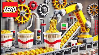 Inside a LEGO Noodle Factory – Making Miniature Ramen!