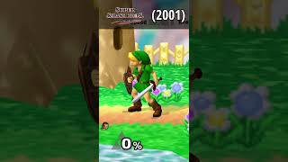 Evolution of Young Link’s taunts | Super Smash Bros.