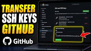 How to transfer SSH keys to a new GitHub account - Step By Step